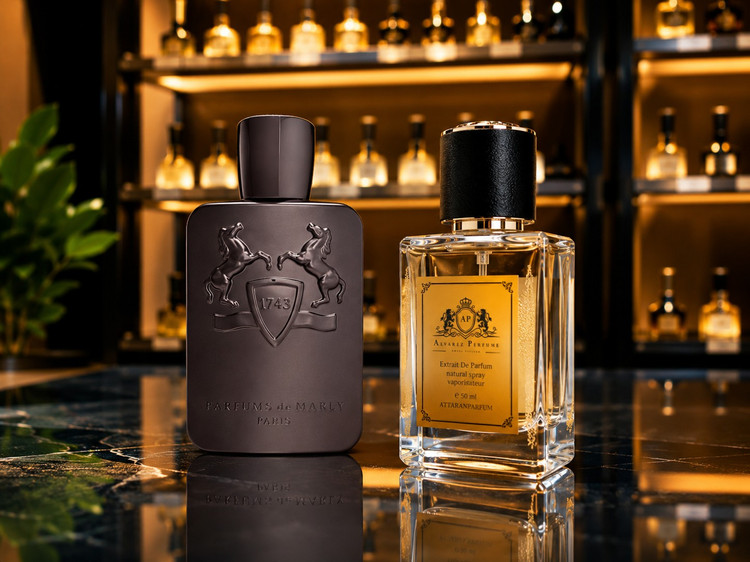 عطر پارفومز دی مارلی هیرود Parfums de Marly Herod با رایحه تنباکو، وانیل و ادویههای گرم مناسب آقایان و استفاده در فصول سرد سال.