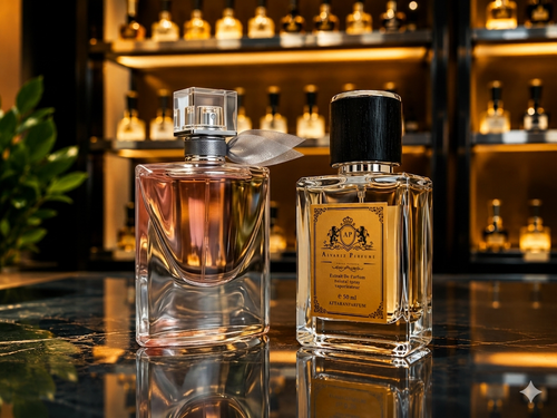 بطری عطر ادکلن لانکوم لا ویه است بل مشابهسازی شده در برند عطر آلوارز با غلظت اکسترت دی پارفوم، با رایحه شیرین پرالین، زنبق و پاتچولی و ماندگاری بینظیر.
