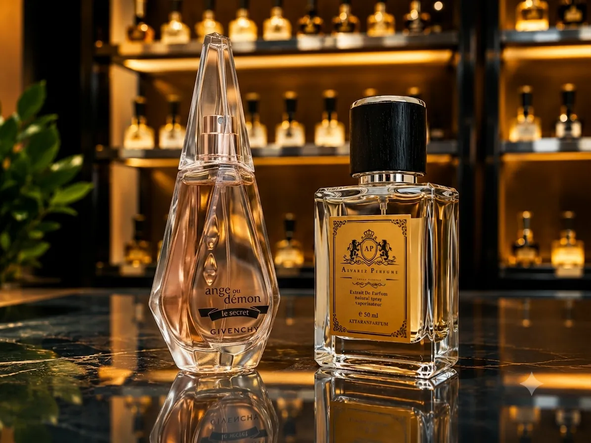 عطر جیونچی آنجئو دمون له سکرت Givenchy Ange ou Démon Le Secret با رایحه چای سفید، کرنبری، یاس و مشک سفید مناسب بانوان و استفاده در بهار و تابستان.
