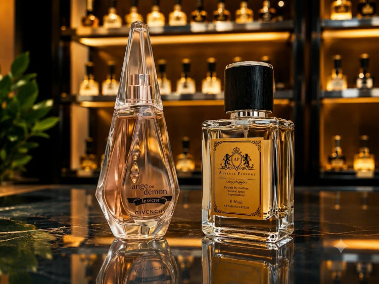 عطر جیونچی آنجئو دمون له سکرت Givenchy Ange ou Démon Le Secret با رایحه چای سفید، کرنبری، یاس و مشک سفید مناسب بانوان و استفاده در بهار و تابستان.