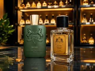 عطر پارفومز دی مارلی هالتان Parfums de Marly Haltane با رایحه چوبی، عودی و آروماتیک مناسب آقایان و استفاده در فصول سرد سال.