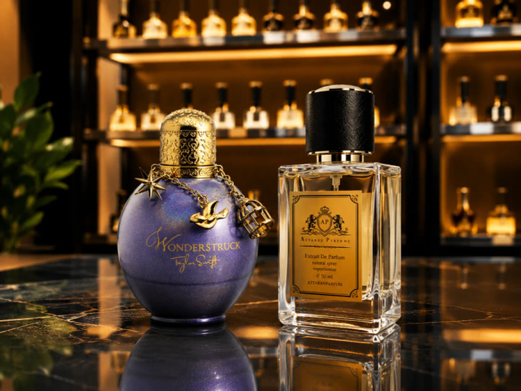 عطر تیلور سوئیفت واندر استراک Taylor Swift Wonderstruck با رایحه شیرین، میوهای و گلی مناسب بانوان و استفاده روزمره در فصول گرم سال.