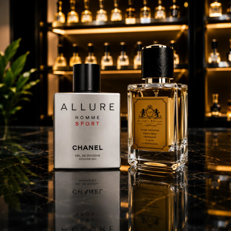 عطر شنل آلور هوم اسپرت Chanel Allure Homme Sport با رایحه مرکباتی، دریایی و چوبی مناسب آقایان و استفاده روزمره در فصول گرم سال.