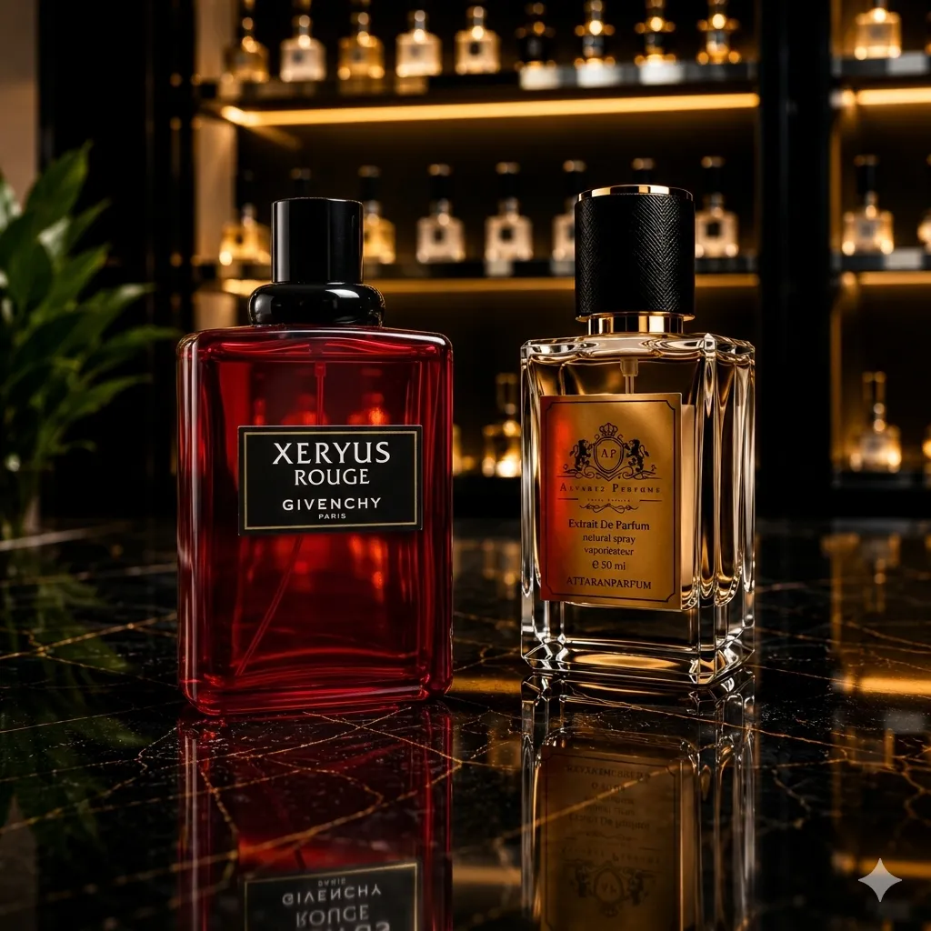عطر جیونچی زریوس روژ Givenchy Xeryus Rouge با رایحه گرم، ادویه‌ای و چوبی مناسب آقایان و استفاده در فصول سرد سال.