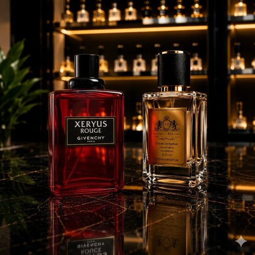 عطر جیونچی زریوس روژ Givenchy Xeryus Rouge با رایحه گرم، ادویهای و چوبی مناسب آقایان و استفاده در فصول سرد سال.