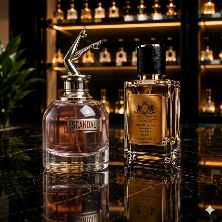 عطر ژان پل گوتیه اسکندال زنانه Jean Paul Gaultier Scandal با رایحه شیرین، عسلی و گلی مناسب بانوان و استفاده در مهمانیها و فصول سرد سال.