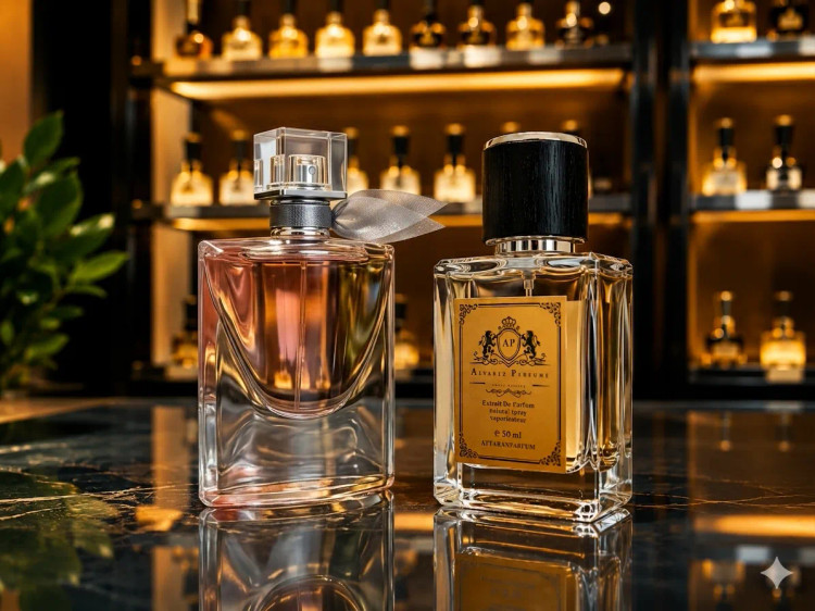 عطر لانکوم لاویه است بله Lancôme La Vie Est Belle با رایحه شیرین، وانیلی و گلی مناسب بانوان و استفاده در مهمانیها و فصول خنک سال.