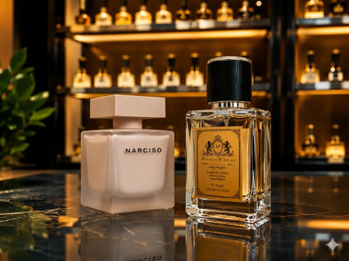 عطر نارسیسو رودریگز پودری Narciso Eau de Parfum Poudrée با رایحه پودری، مشکی و گلی مناسب بانوان و استفاده روزمره، محیط کار و فصول معتدل و خنک سال.