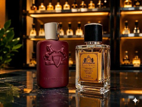 عطر پارفومز دی مارلی کالان Parfums de Marly Kalan با رایحه ادویهای، کهربایی و چوبی مناسب بانوان و آقایان و استفاده در فصول سرد سال.