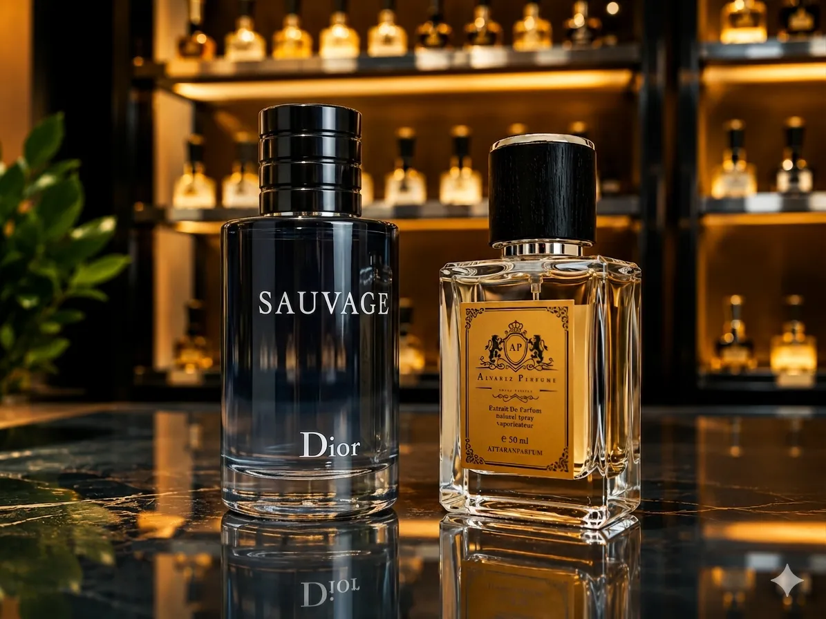 عطر دیور ساواج Dior Sauvage با رایحه خنک، ادویه‌ای و چوبی مناسب آقایان و استفاده روزمره در تمامی فصول سال.