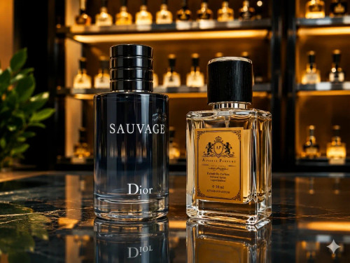 عطر دیور ساواج Dior Sauvage با رایحه خنک، ادویهای و چوبی مناسب آقایان و استفاده روزمره در تمامی فصول سال.