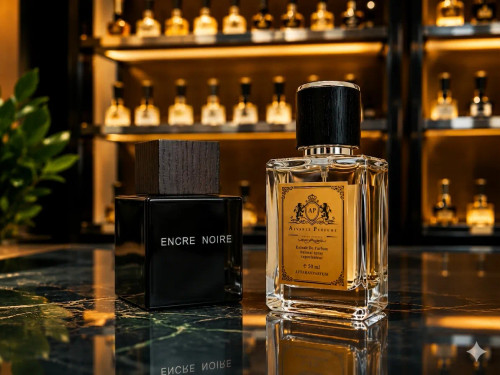 عطر لالیک انکر نویر Lalique Encre Noire با رایحه چوبی، تلخ و خسخسی مناسب آقایان و استفاده روزمره و رسمی.