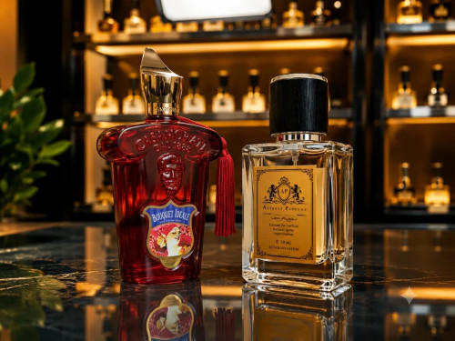 عطر زرجوف کازاموراتی بوکت آیدل Xerjoff Casamorati Bouquet Ideale با رایحه شرقی، ادویهای و چوبی مناسب بانوان و علاقهمندان به عطرهای گرم و لوکس.