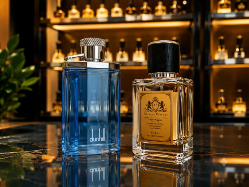 عطر دانهیل آبی Alfred Dunhill Desire Blue با رایحه خنک، دریایی و آروماتیک مناسب آقایان و استفاده در بهار و تابستان.
