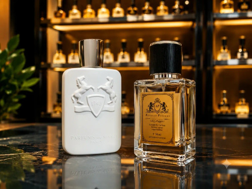 عطر پارفومز دی مارلی گالووی Parfums de Marly Galloway با رایحه مرکباتی، مشکی و خنک مناسب آقایان و بانوان و استفاده در بهار و تابستان.