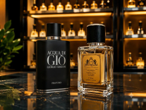 عطر جورجیو آرمانی آکوا دی جیو پروفومو Giorgio Armani Acqua di Gio Profumo با رایحه دریایی، آروماتیک و دودی مناسب آقایان و استفاده در تمام فصول سال.