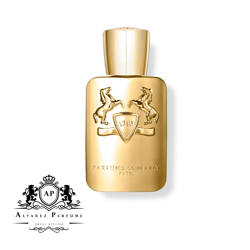 عطر پارفومز دی مارلی گدولفین Parfums de Marly Godolphin با رایحه چرمی، چوبی و ادویه‌ای مناسب آقایان و استفاده در فصول سرد سال.