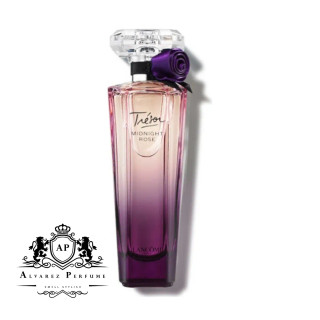 عطر لانکوم ترزور میدنایت رز Lancôme Trésor Midnight Rose با رایحه شیرین، میوهای و گلی مناسب بانوان و استفاده در مهمانیها و فصول خنک سال.