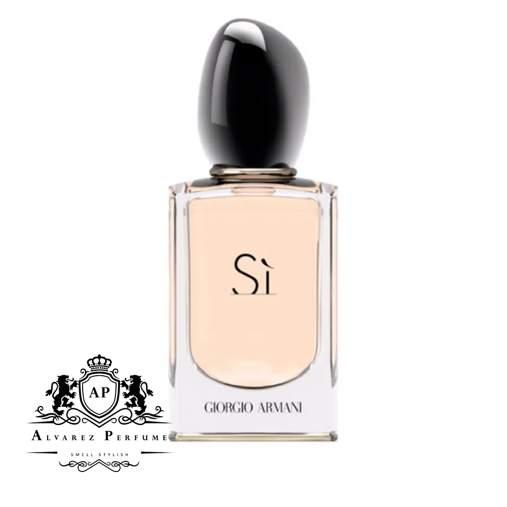 عطر جورجیو آرمانی سی Giorgio Armani Sì با رایحه شیرین، میوه‌ای و وانیلی مناسب بانوان و استفاده روزمره، مهمانی و فصول خنک سال.