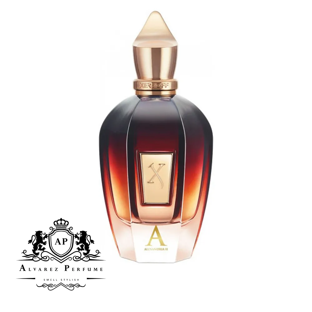 عطر زرجوف الکساندریا ۲ Xerjoff Alexandria II با رایحه عودی، شرقی و چوبی مناسب بانوان و آقایان و استفاده در فصول سرد سال.