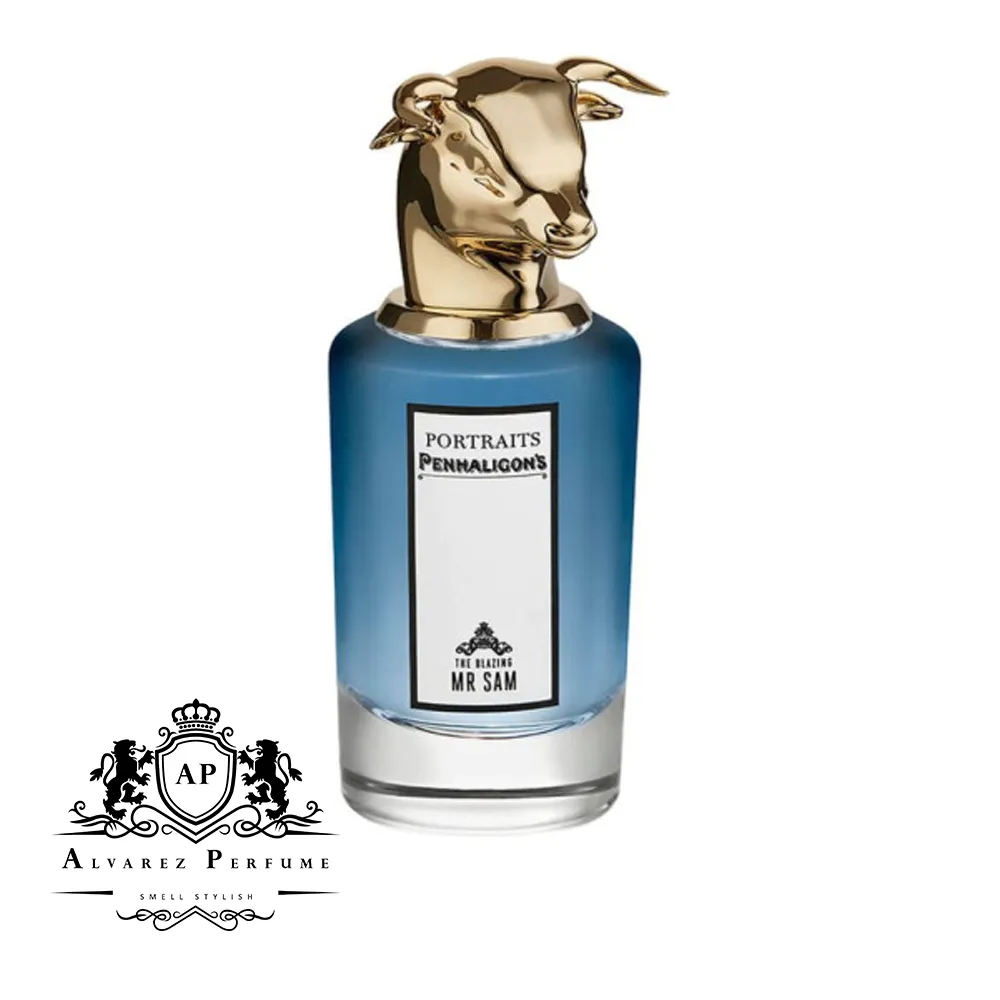 عطر پنهالیگونز بلیزینگ مستر سم Penhaligon's The Blazing Mr Sam با رایحه ادویه‌ای، تنباکویی و چوبی مناسب آقایان و استفاده در فصول سرد سال.