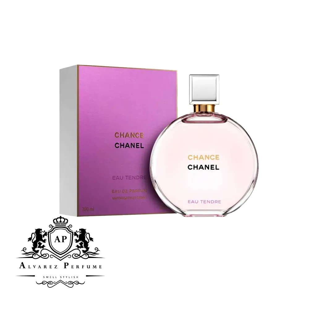 عطر شنل چنس او تندر Chanel Chance Eau Tendre با رایحه میوه‌ای، گلی و خنک مناسب بانوان و استفاده روزمره در فصل‌های گرم سال.
