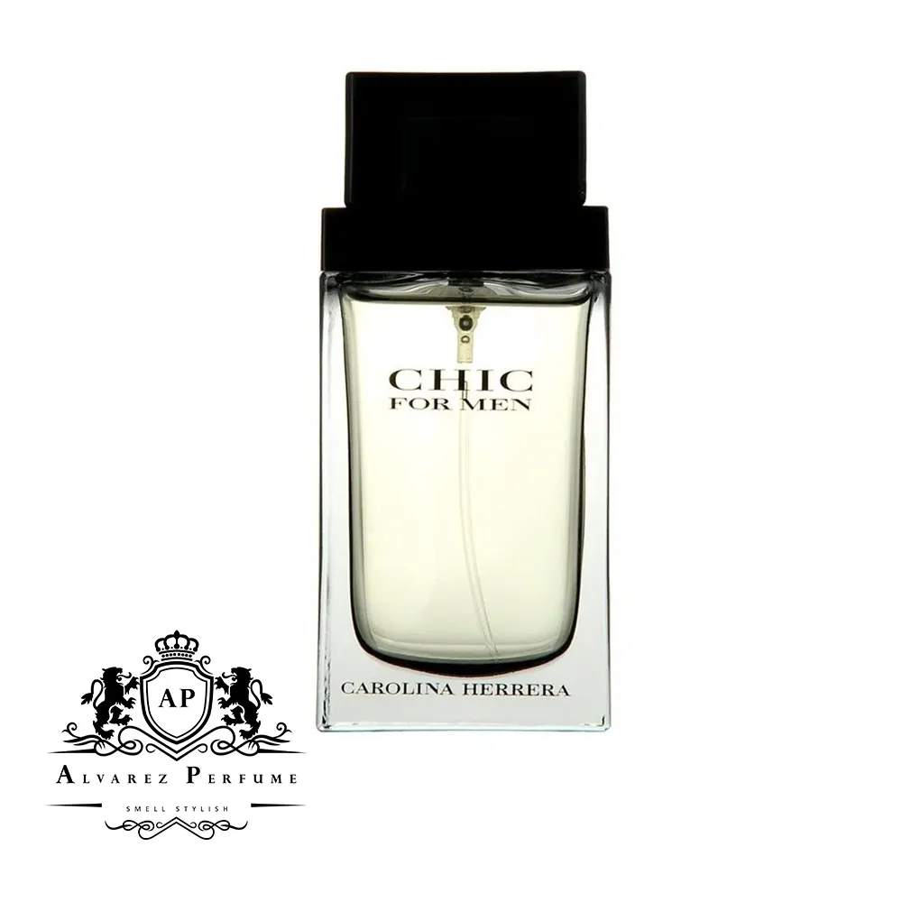 عطر کارولینا هررا شیک مردانه Carolina Herrera Chic for Men با رایحه ادویه‌ای، چوبی و گرم مناسب آقایان و استفاده روزمره و رسمی.