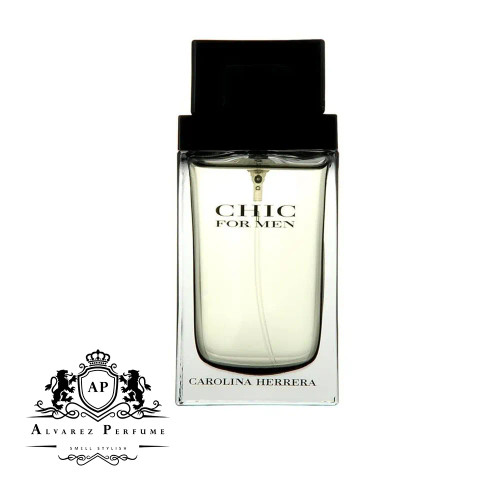 عطر کارولینا هررا شیک مردانه Carolina Herrera Chic for Men با رایحه ادویهای، چوبی و گرم مناسب آقایان و استفاده روزمره و رسمی.
