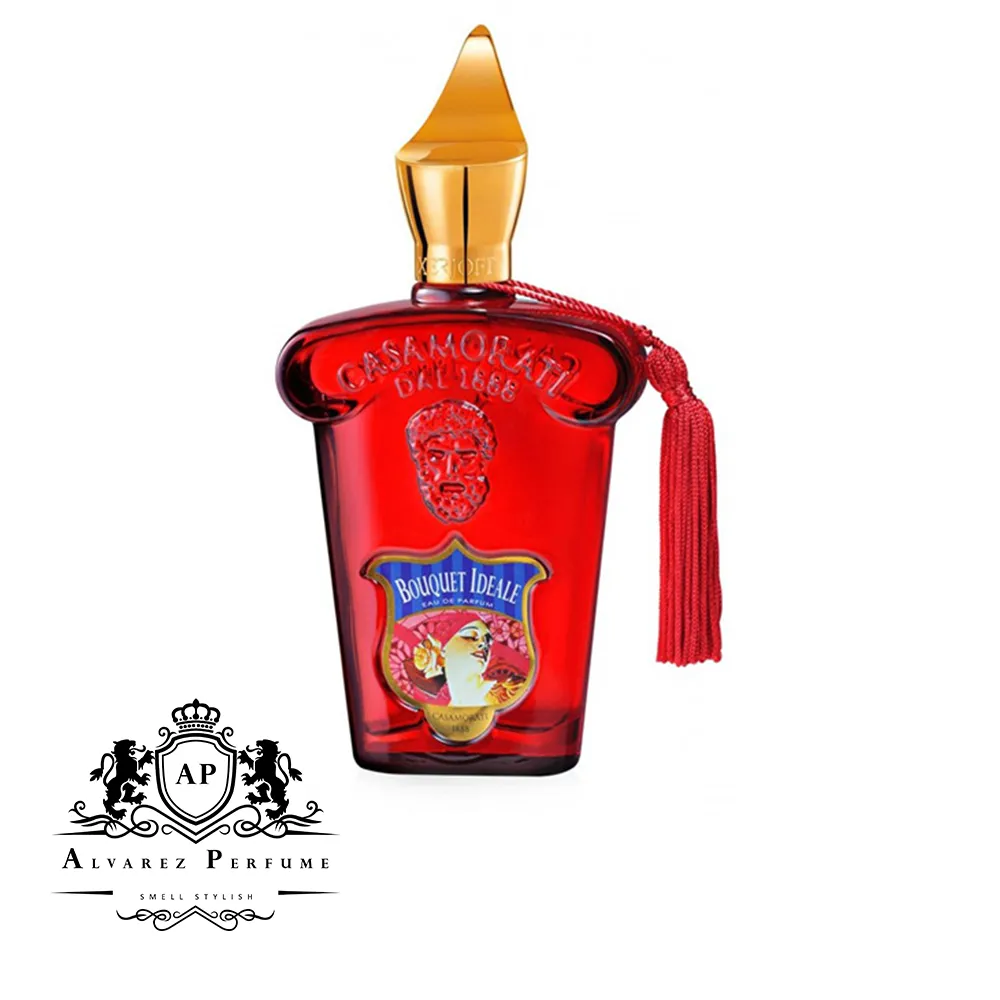 عطر زرجوف کازاموراتی بوکت آیدل Xerjoff Casamorati Bouquet Ideale با رایحه شرقی، ادویه‌ای و چوبی مناسب بانوان و علاقه‌مندان به عطرهای گرم و لوکس.