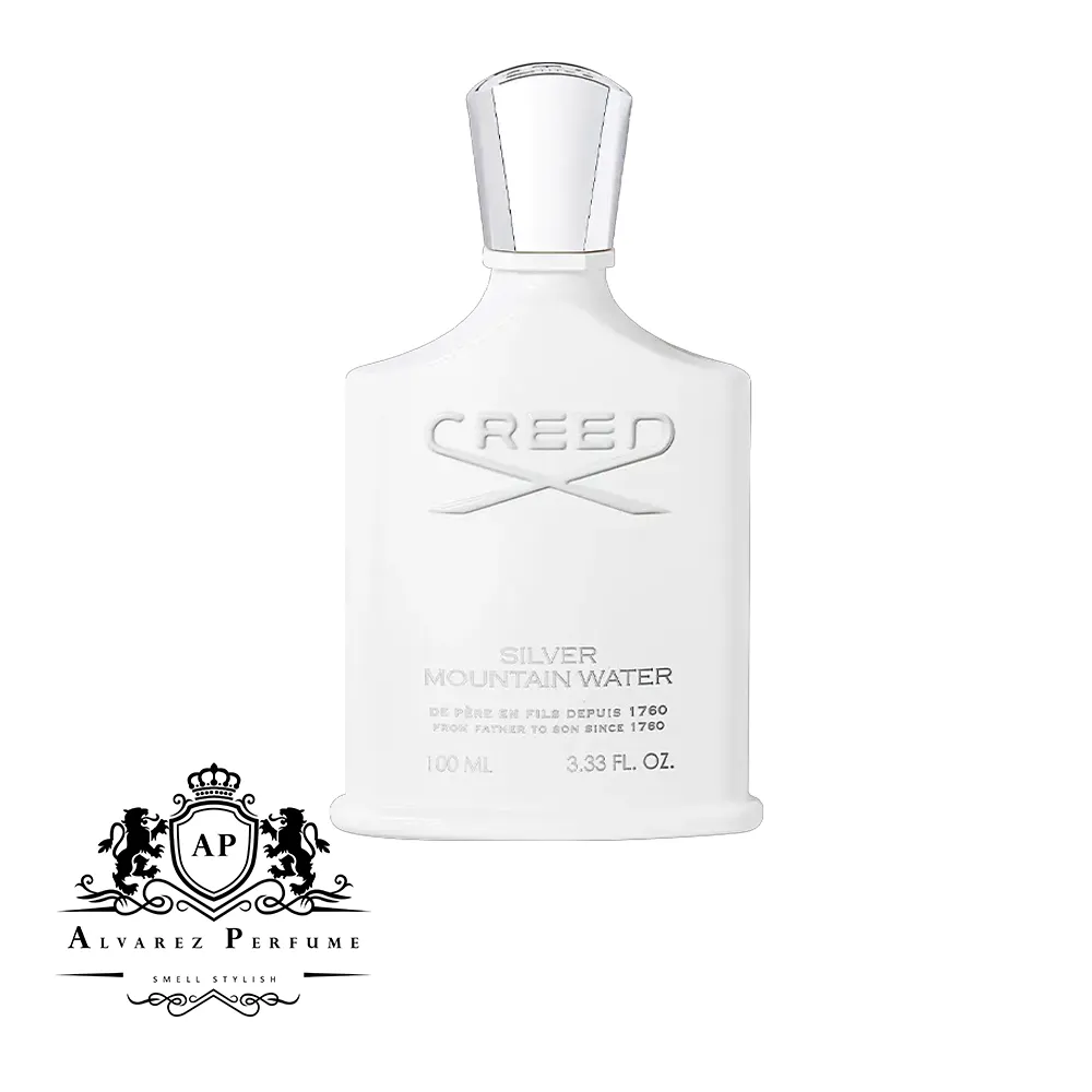 عطر کرید سیلور مونتین واتر Creed Silver Mountain Water با رایحه خنک، چای سبز و مرکبات مناسب آقایان و بانوان و استفاده در بهار و تابستان.