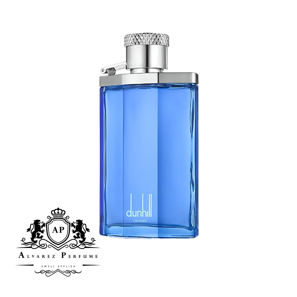 عطر دانهیل آبی Alfred Dunhill Desire Blue با رایحه خنک، دریایی و آروماتیک مناسب آقایان و استفاده در بهار و تابستان.