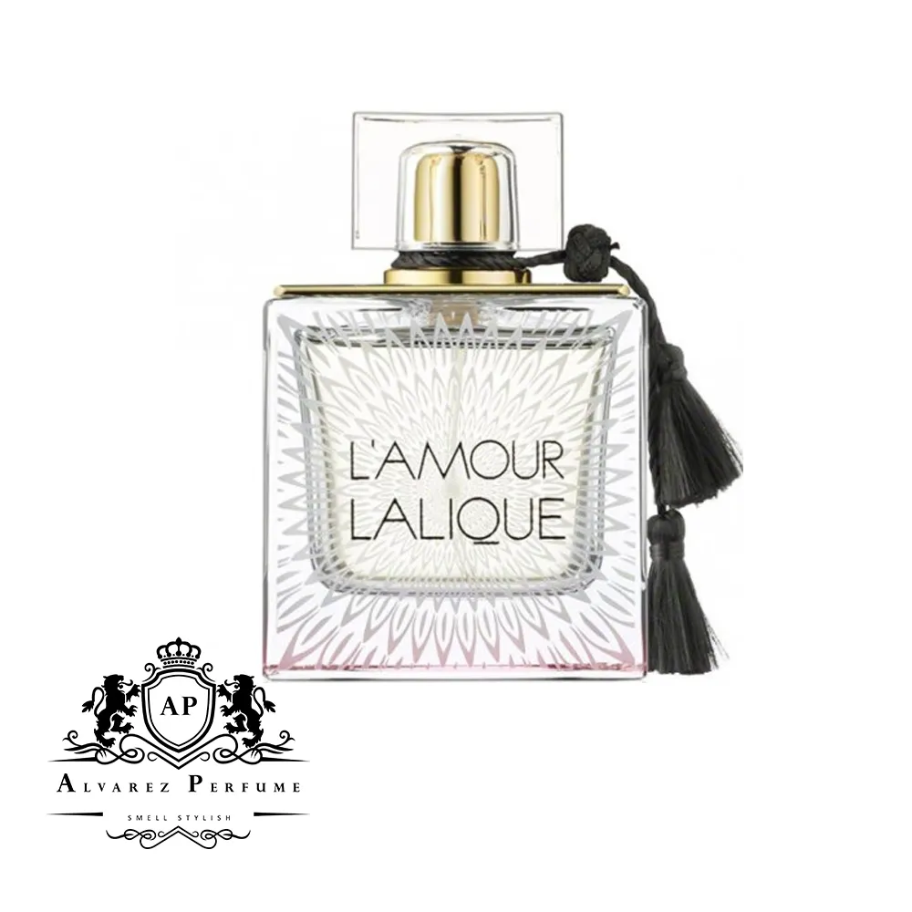 عطر لالیک لامور Lalique L'Amour با رایحه گلی، پودری و چوبی مناسب بانوان و استفاده در تمام فصول سال.