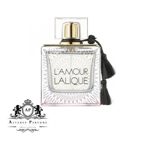 عطر لالیک لامور Lalique L'Amour با رایحه گلی، پودری و چوبی مناسب بانوان و استفاده در تمام فصول سال.