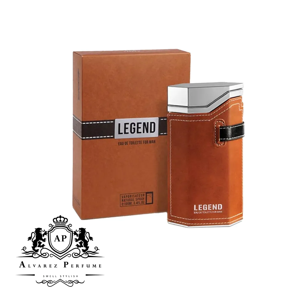 عطر امپر لجند قهوه‌ای Emper Legend Brown با رایحه گرم، چوبی و ادویه‌ای مناسب آقایان و استفاده در پاییز و زمستان.