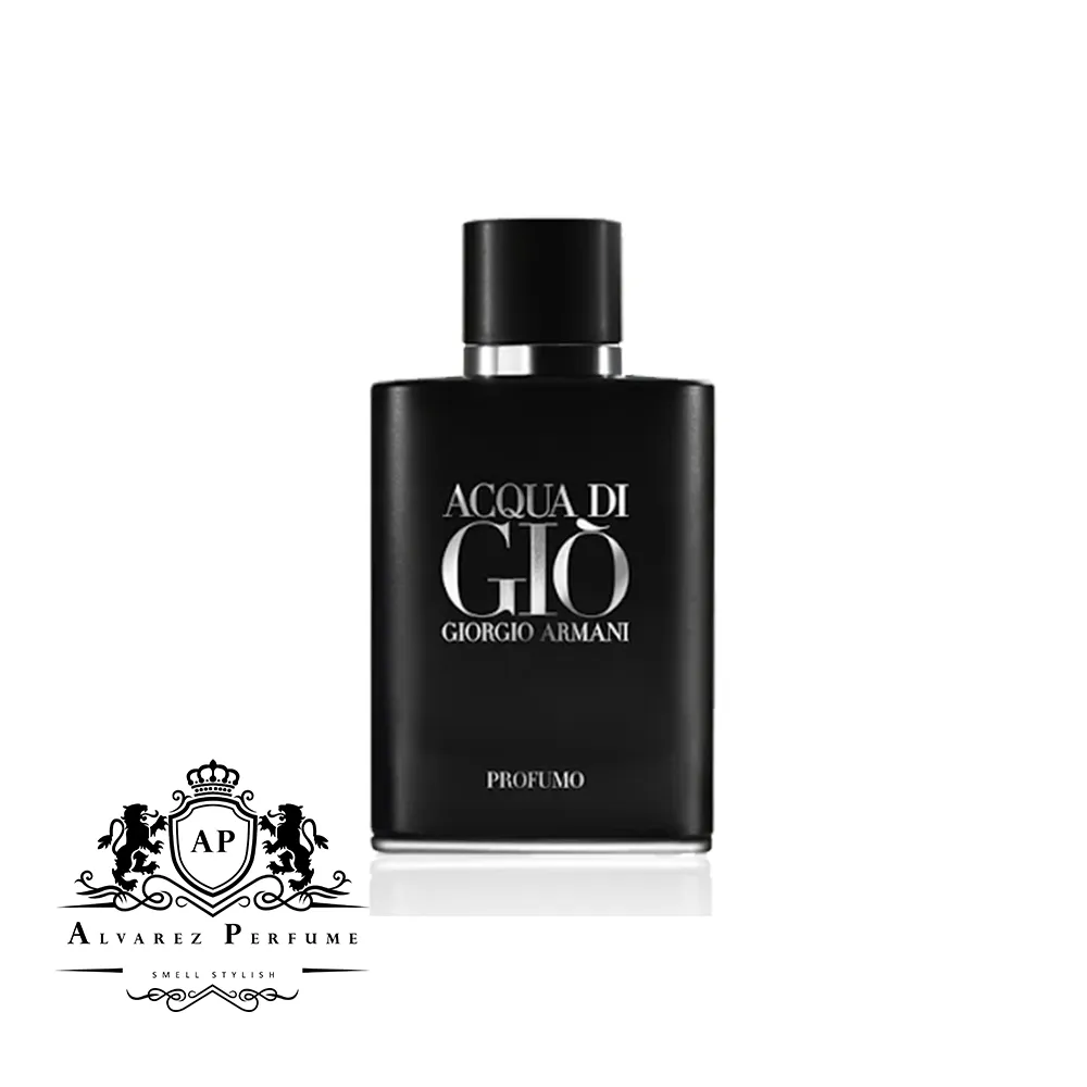 عطر جورجیو آرمانی آکوا دی جیو پروفومو Giorgio Armani Acqua di Gio Profumo با رایحه دریایی، آروماتیک و دودی مناسب آقایان و استفاده در تمام فصول سال.