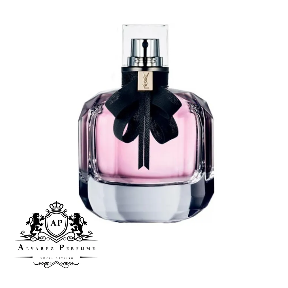 عطر ایو سن لورن مون پاریس Yves Saint Laurent Mon Paris با رایحه توت فرنگی، تمشک، یاس سفید و مشک مناسب بانوان و استفاده در تمام فصول سال.