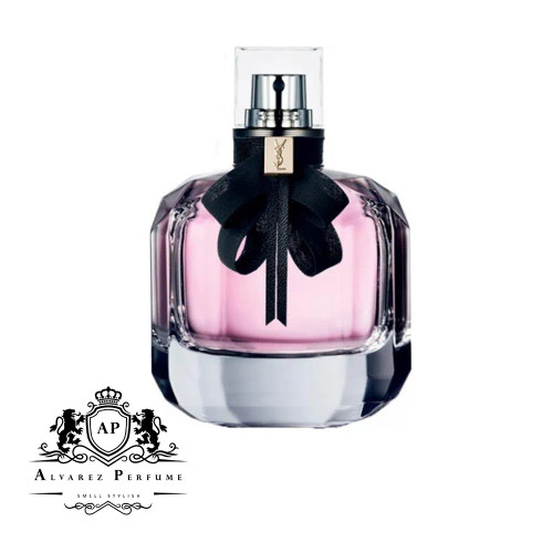 عطر ایو سن لورن مون پاریس Yves Saint Laurent Mon Paris با رایحه توت فرنگی، تمشک، یاس سفید و مشک مناسب بانوان و استفاده در تمام فصول سال.