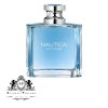بطری عطر ناتیکا وویاژ با طراحی آبی‌رنگ و رایحه خنک و دریایی